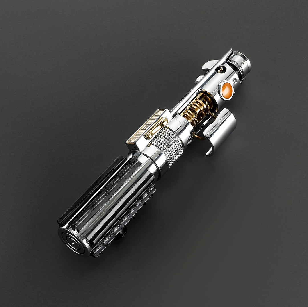 Rapierificsaber Lightsaber Ani Skywalker ASW Lightsaber EP3 Blue Xenopixel V3 Pogo Core Bluetooth Hilt 28.3CM