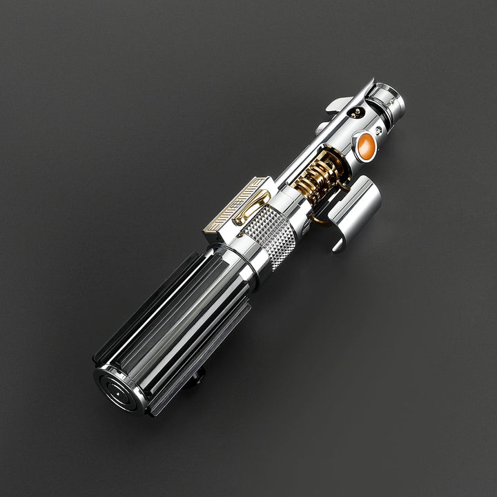Rapierificsaber Lightsaber Ani Skywalker ASW Lightsaber EP3 Blue Xenopixel V3 Pogo Core Bluetooth Hilt 28.3CM