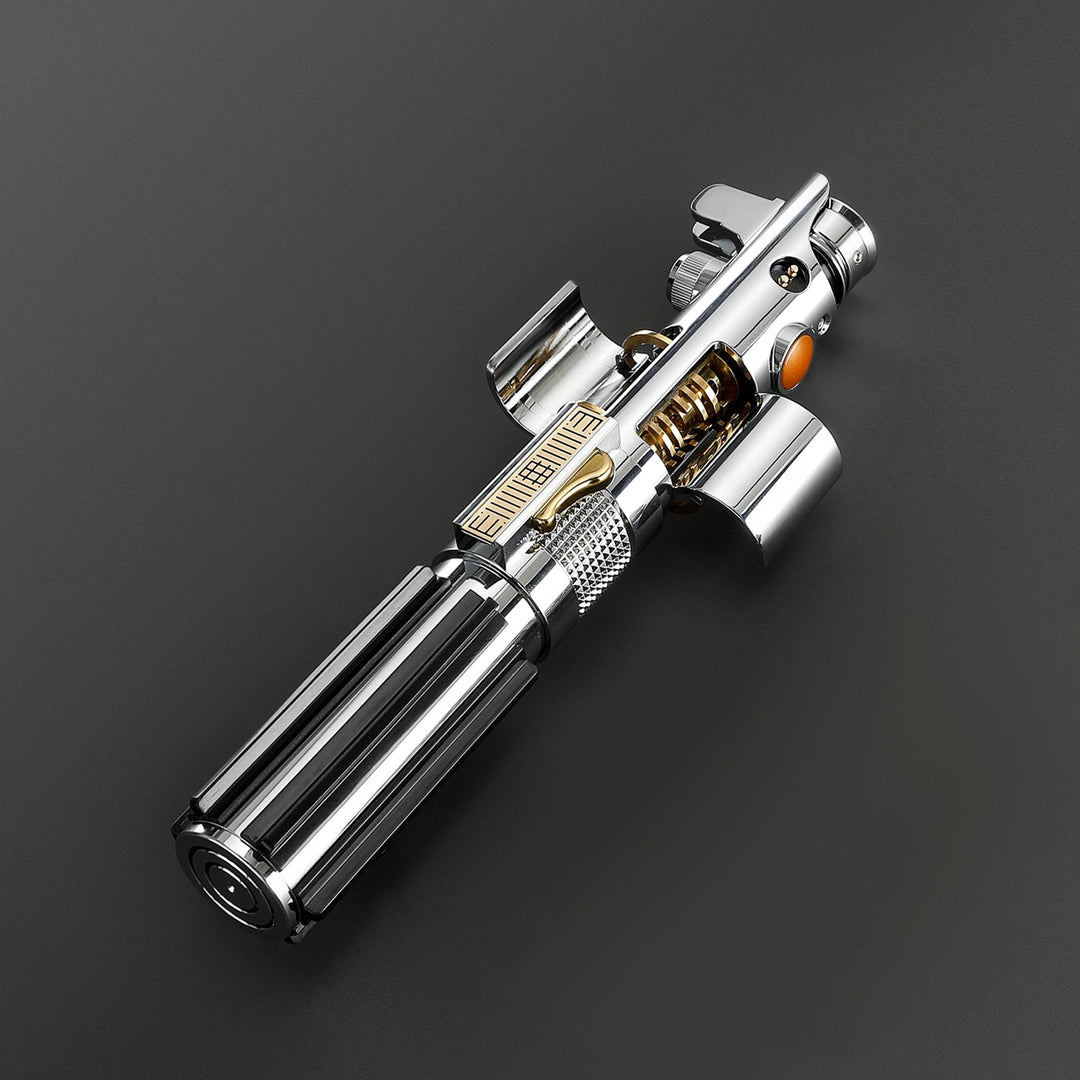 Rapierificsaber Lightsaber Ani Skywalker ASW Lightsaber EP3 Blue Xenopixel V3 Pogo Core Bluetooth Hilt 28.3CM