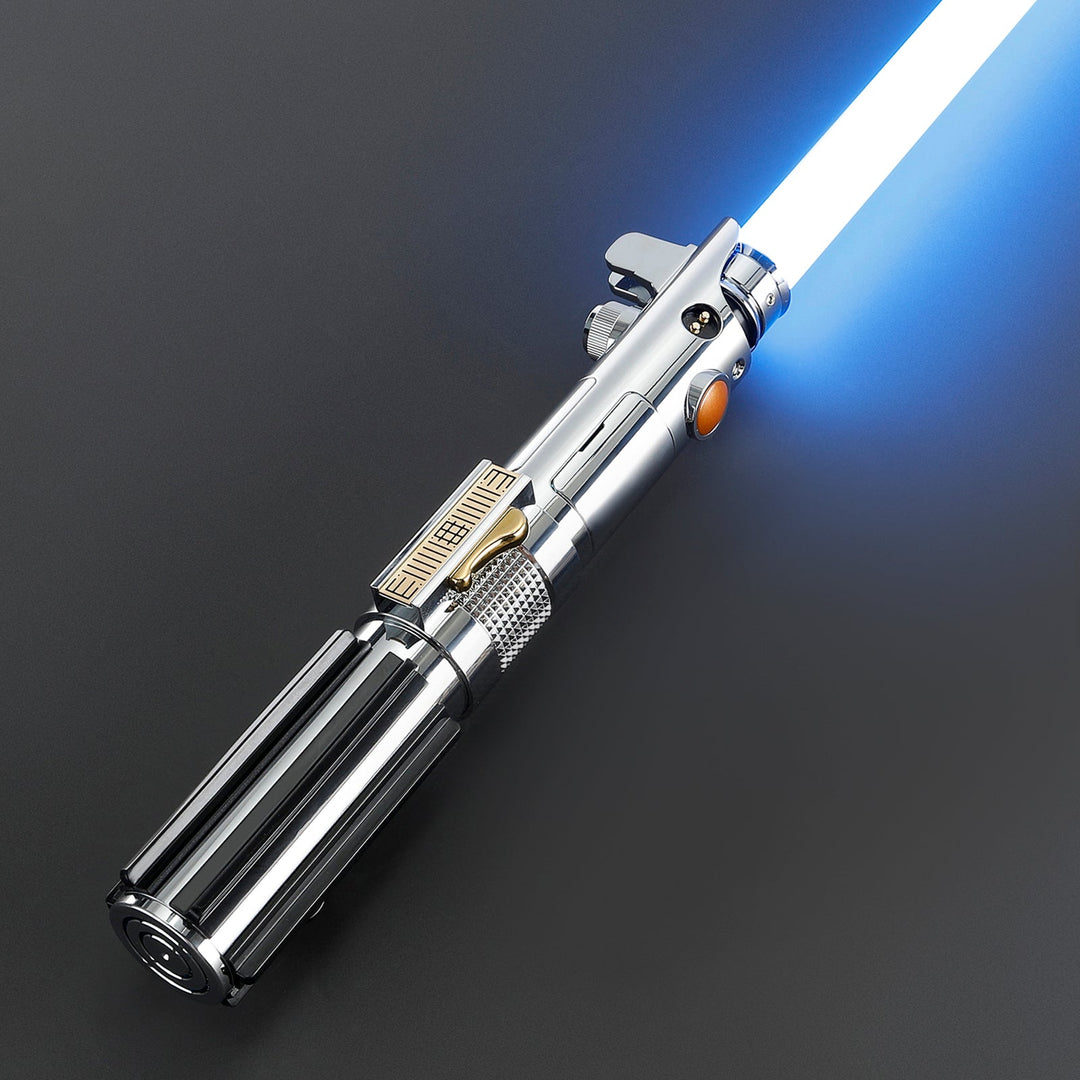 Rapierificsaber Lightsaber Ani Skywalker ASW Lightsaber EP3 Blue Xenopixel V3 Pogo Core Bluetooth Hilt 28.3CM