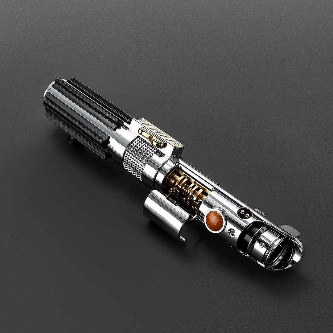 Rapierificsaber Lightsaber Ani Skywalker ASW Lightsaber EP3 Blue Xenopixel V3 Pogo Core Bluetooth Hilt 28.3CM