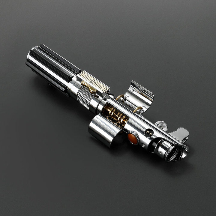 Rapierificsaber Lightsaber Ani Skywalker ASW Lightsaber EP3 Blue Xenopixel V3 Pogo Core Bluetooth Hilt 28.3CM