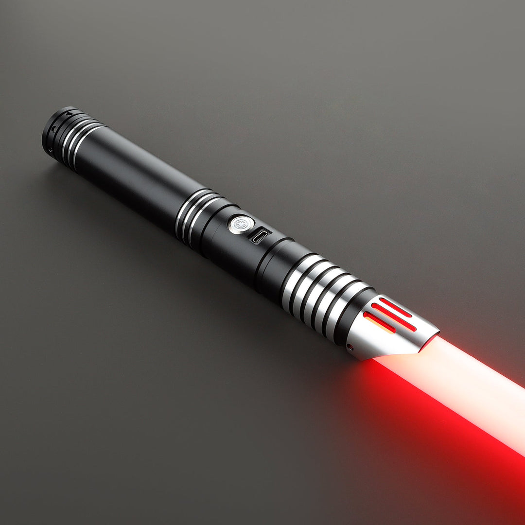Rapierificsaber Lightsaber Combat Single Bladed Light Saber with Polycarbonate Blade Hilt 26.5CM