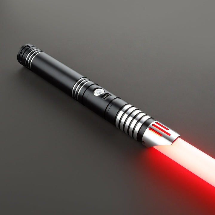 Rapierificsaber Lightsaber Combat Single Bladed Light Saber with Polycarbonate Blade Hilt 26.5CM