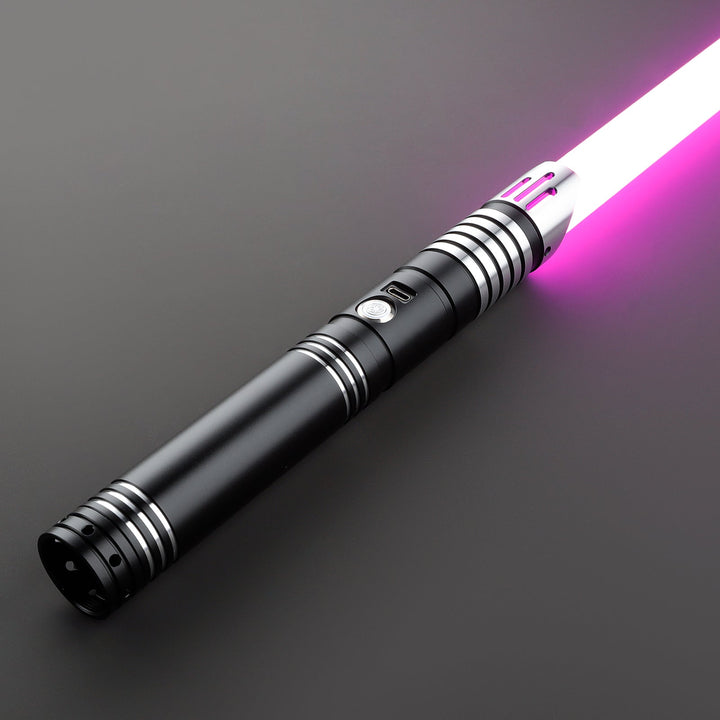 Rapierificsaber Lightsaber Combat Single Bladed Light Saber with Polycarbonate Blade Hilt 26.5CM