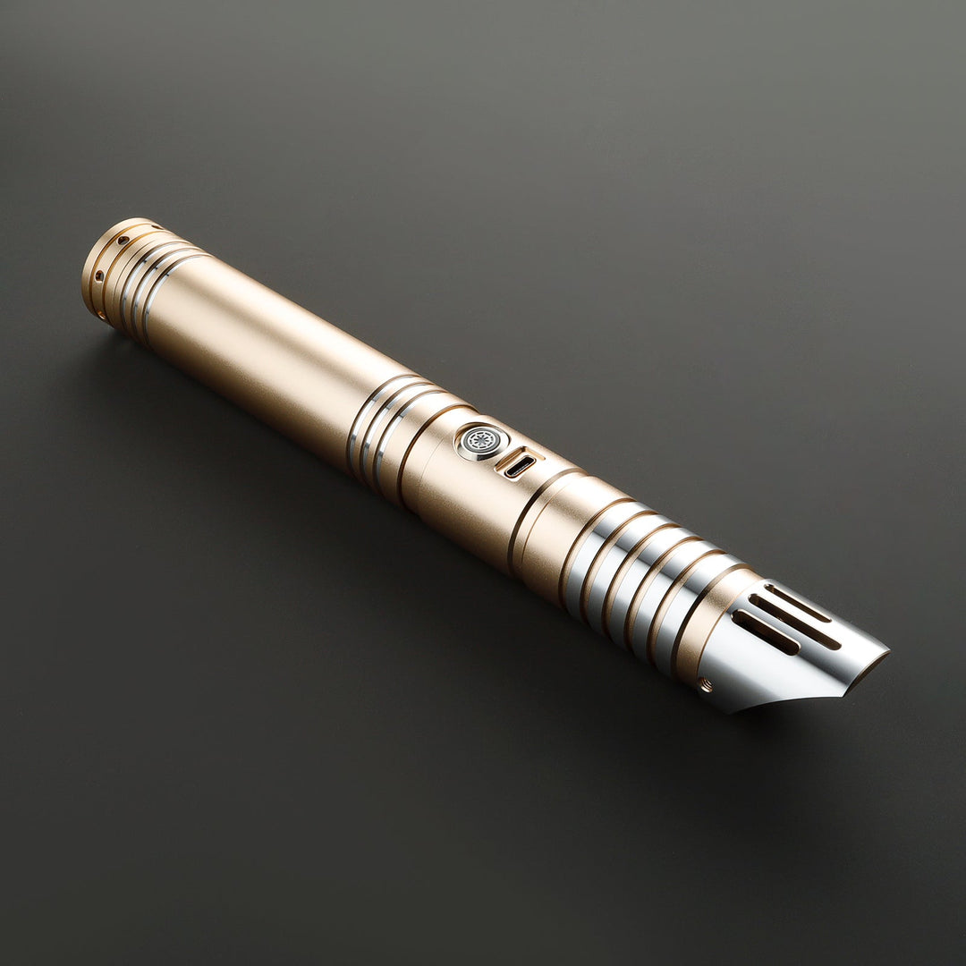 Rapierificsaber Lightsaber Combat Single Bladed Light Saber with Polycarbonate Blade Hilt 26.5CM