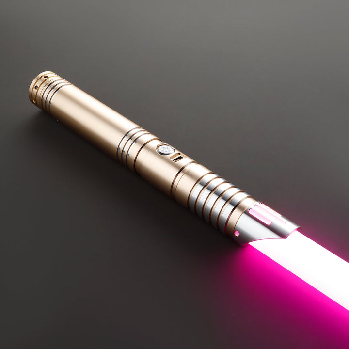 Rapierificsaber Lightsaber Combat Single Bladed Light Saber with Polycarbonate Blade Hilt 26.5CM