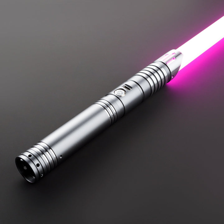 Rapierificsaber Lightsaber Combat Single Bladed Light Saber with Polycarbonate Blade Hilt 26.5CM