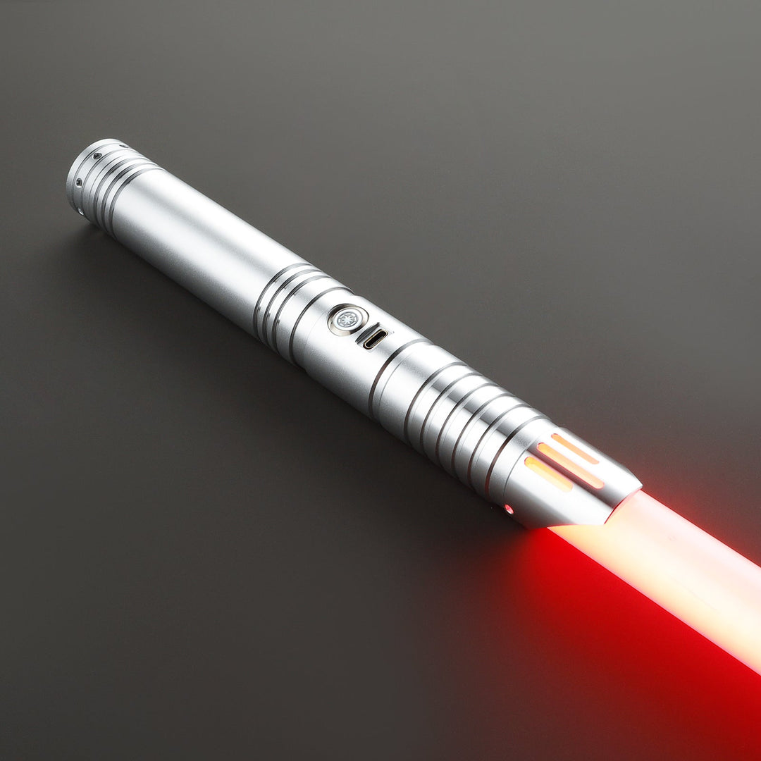 Rapierificsaber Lightsaber Combat Single Bladed Light Saber with Polycarbonate Blade Hilt 26.5CM
