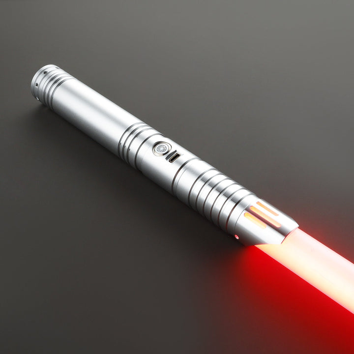 Rapierificsaber Lightsaber Combat Single Bladed Light Saber with Polycarbonate Blade Hilt 26.5CM
