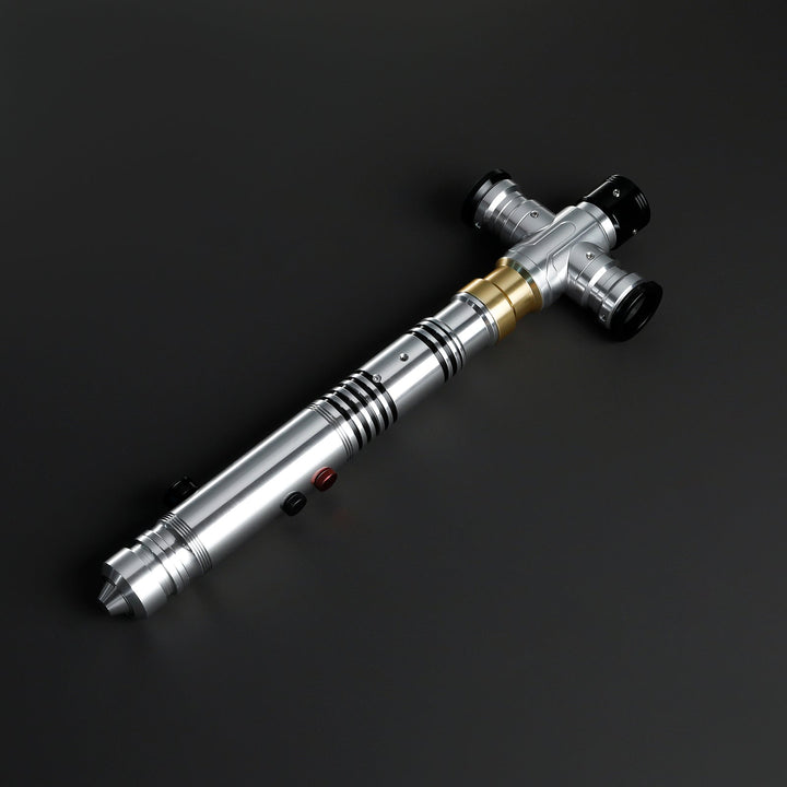 Rapierificsaber Lightsaber Crossguard Three Blades Light Saber Xenopixel V3 Main Hilt 36.5CM