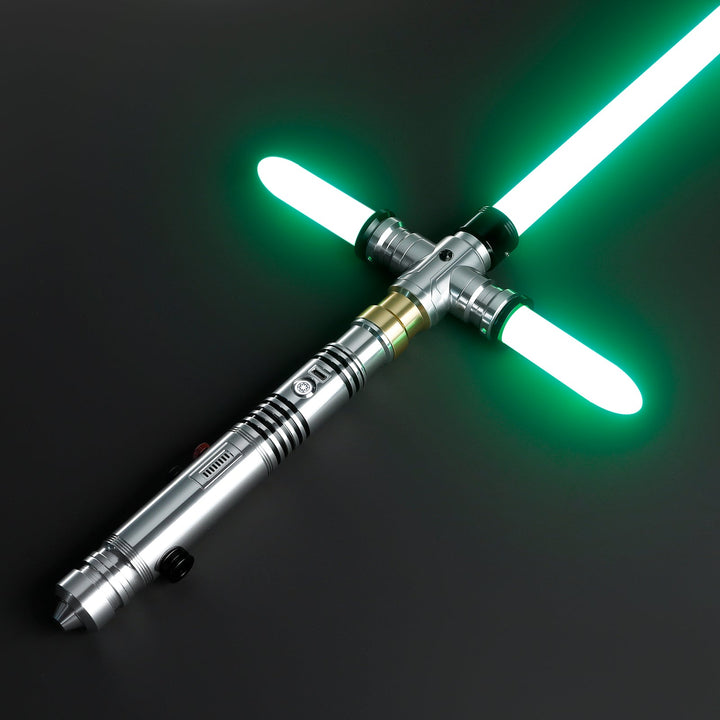 Rapierificsaber Lightsaber Crossguard Three Blades Light Saber Xenopixel V3 Main Hilt 36.5CM