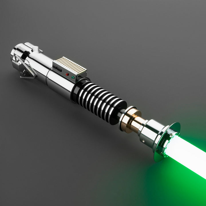 Rapierificsaber Lightsaber LUKE LSW Light Saber V3 EP8 FX Force Green Saber Hilt 28CM