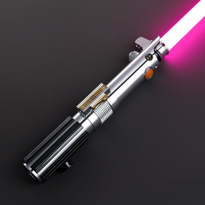 Rapierificsaber Lightsaber Ani Skywalker ASW Lightsaber EP3 Blue Xenopixel V3 Pogo Core Bluetooth Hilt 28.3CM