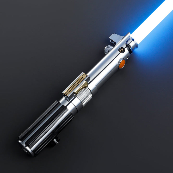 Rapierificsaber Lightsaber Ani Skywalker ASW Lightsaber EP3 Blue Xenopixel V3 Pogo Core Bluetooth Hilt 28.3CM