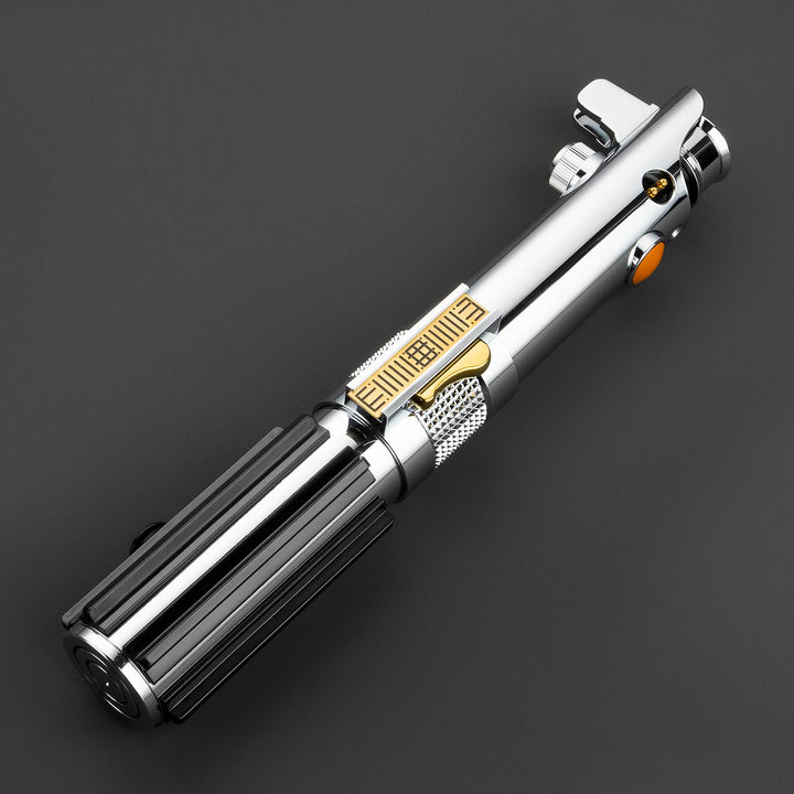 Rapierificsaber Lightsaber Ani Skywalker ASW Lightsaber EP3 Blue Xenopixel V3 Pogo Core Bluetooth Hilt 28.3CM