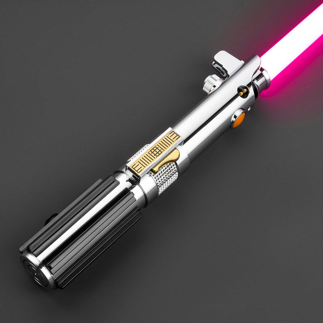 Rapierificsaber Lightsaber Ani Skywalker ASW Lightsaber EP3 Blue Xenopixel V3 Pogo Core Bluetooth Hilt 28.3CM