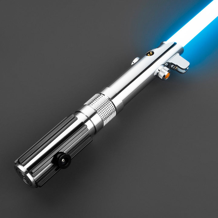 Rapierificsaber Lightsaber Ani Skywalker ASW Lightsaber EP3 Blue Xenopixel V3 Pogo Core Bluetooth Hilt 28.3CM